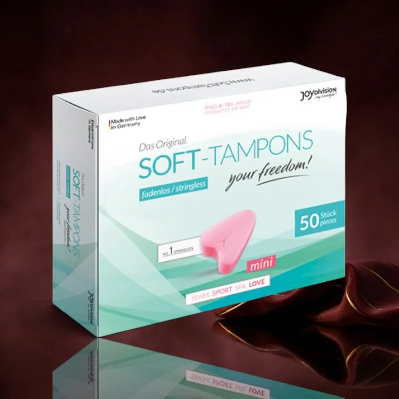 Soft-Tampons Mini - 50 Stück
