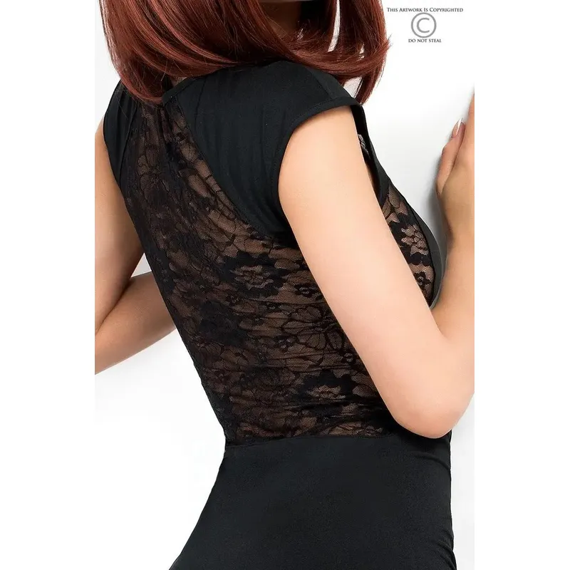 Langes Kleid CR3858 schwarz Größe: M