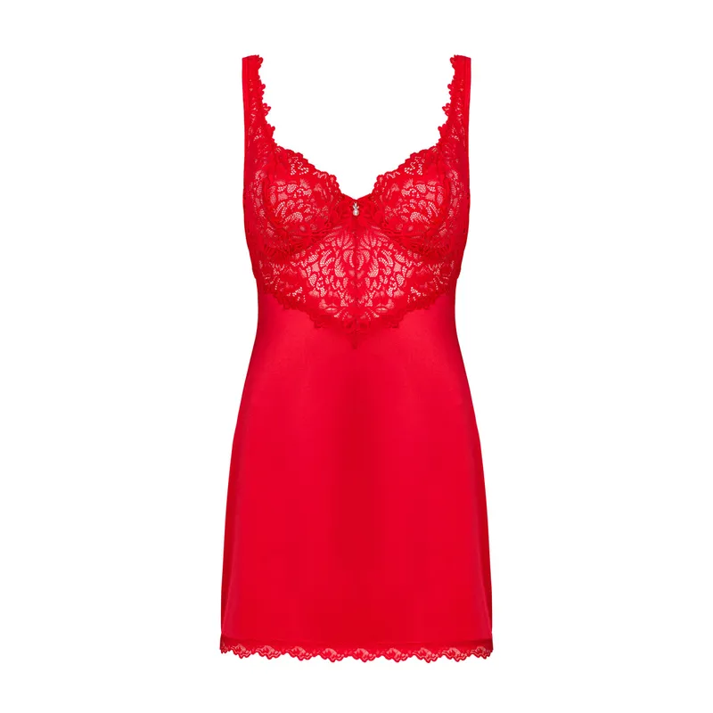 Amor Cherris Chemise rot von Chilirose