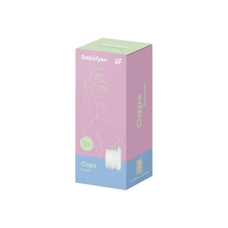 Ersatz Satisfyer Penguin Aufsätze - 5 Stück