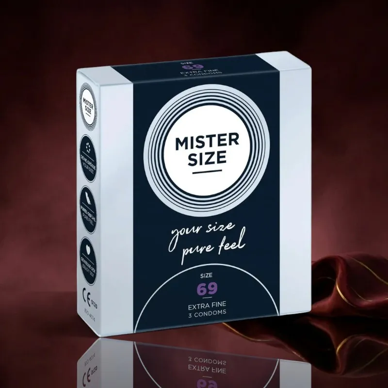 MISTER.SIZE 69 mm Kondome 3 Stück