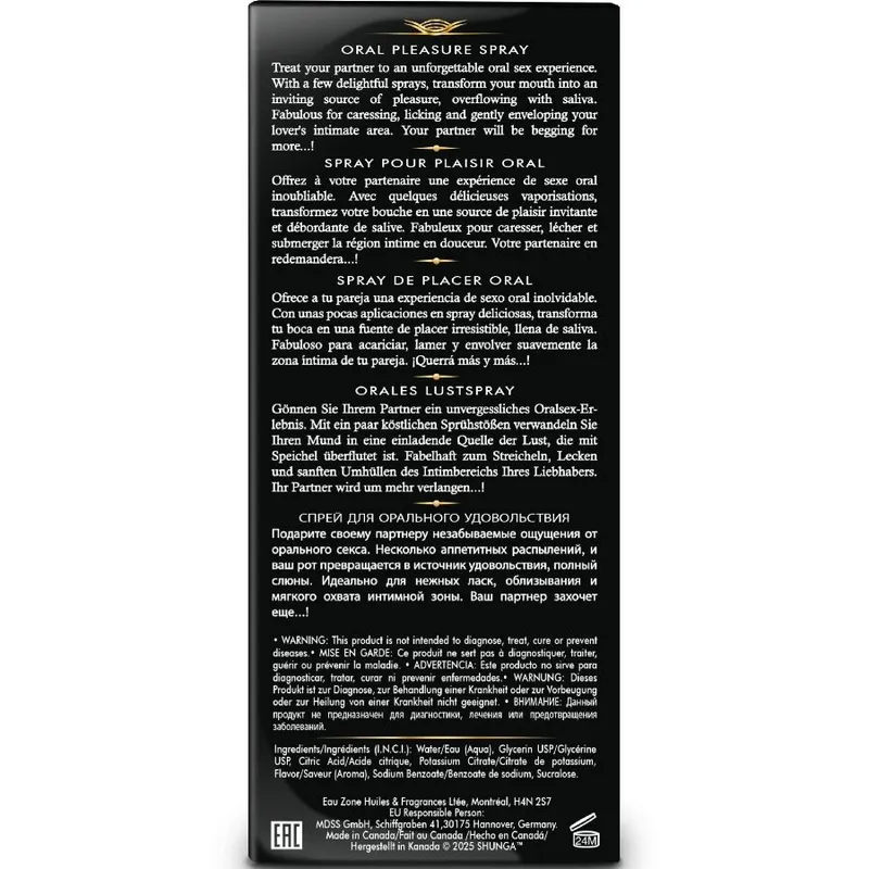 Shunga - Waves Pleasure Oralsexspray Erdbeere - 20 ml