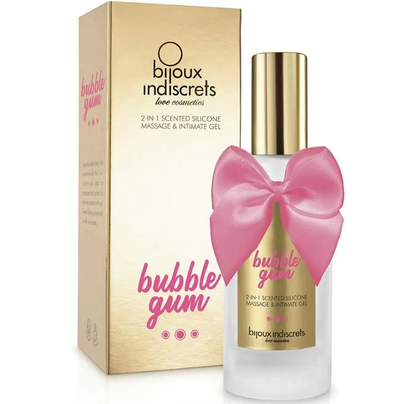 Bubblegum 2 in 1 Silikonmassage und Intimgel 100 ml