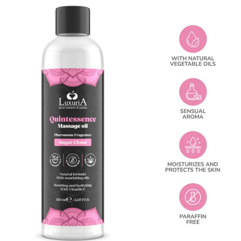 Intimateline Luxuria Massageöl Zuckerwolke - 150 ml