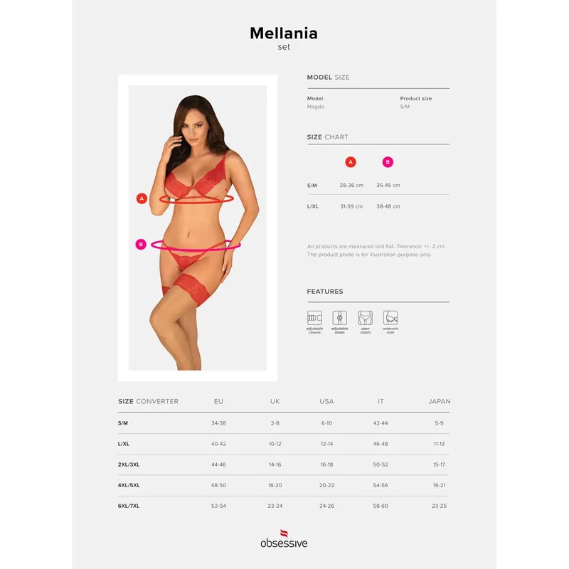 Mellania Set Größe: S/M
