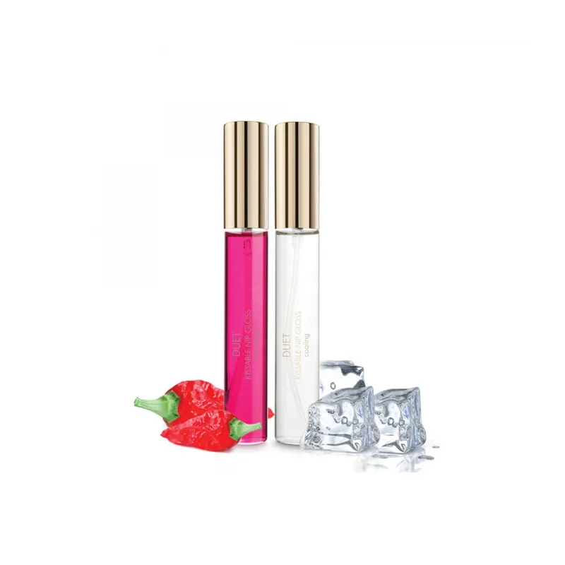 Kühlender und Wärmender Lip Gloss 2 x13 ml