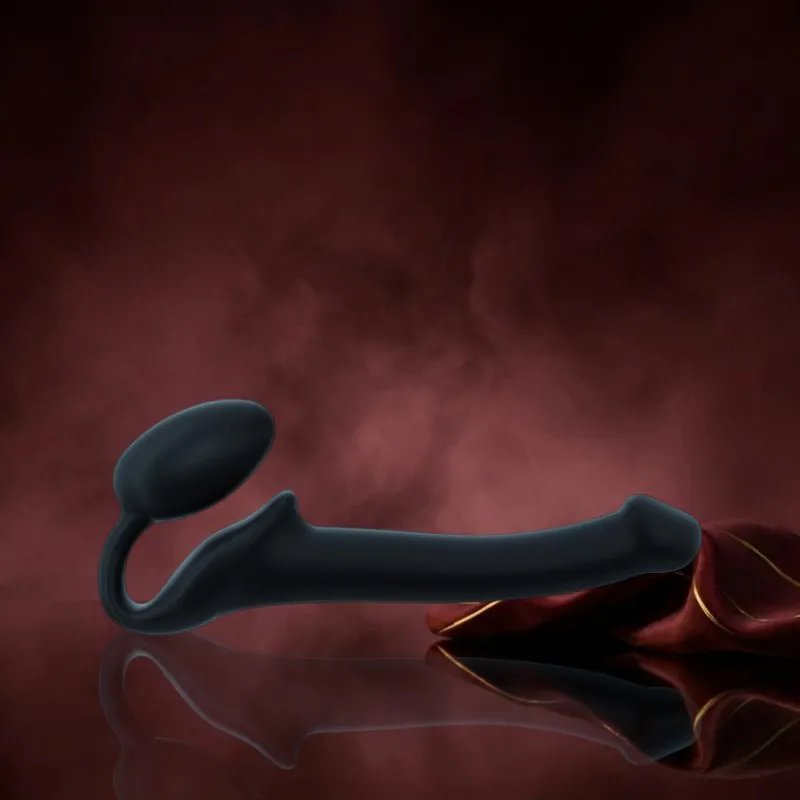 Strap On Me - Strapless Voorbind Dildo - Maat S - Zwart