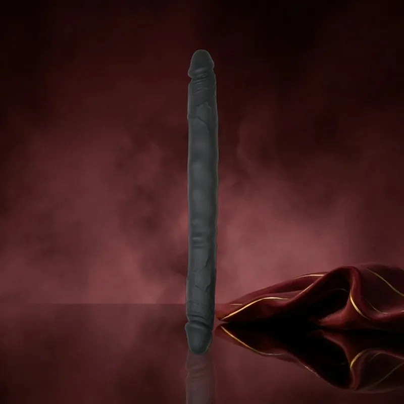 EasyToys Dildo mit zwei Enden in Schwarz