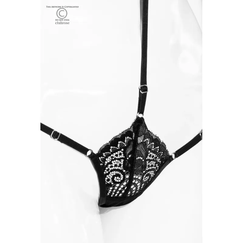 String mit Choker CR4385 schwarz