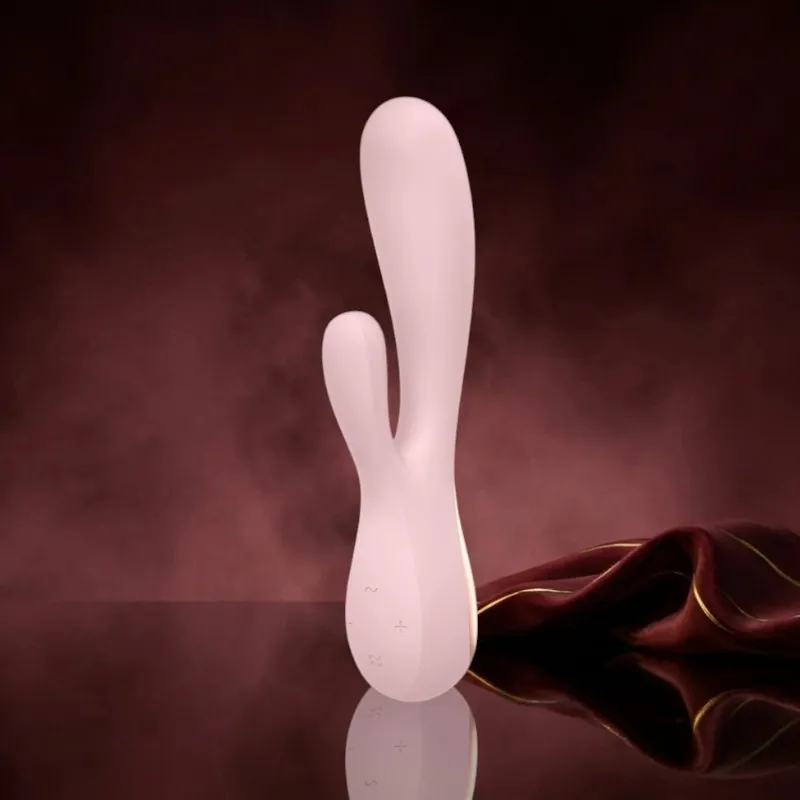 Satisfyer Mono Flex G-Punkt Vibrator mit App - Malvenfarbig