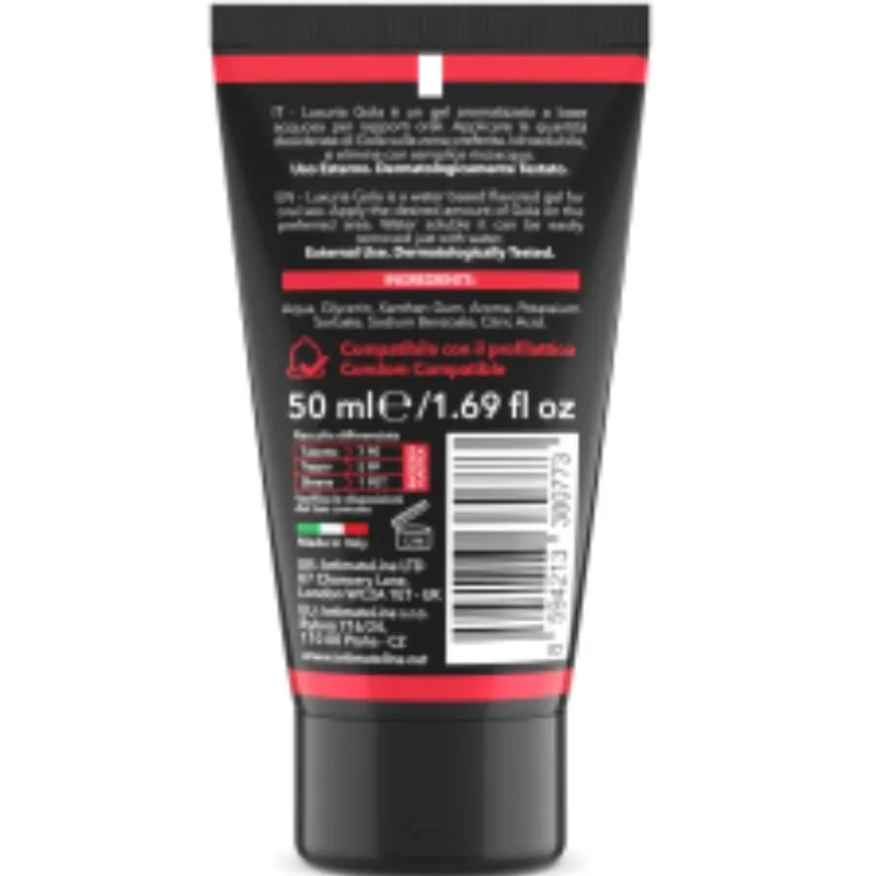Intimateline Luxuria Gel für Oralsex Erdbeer - 50 ml