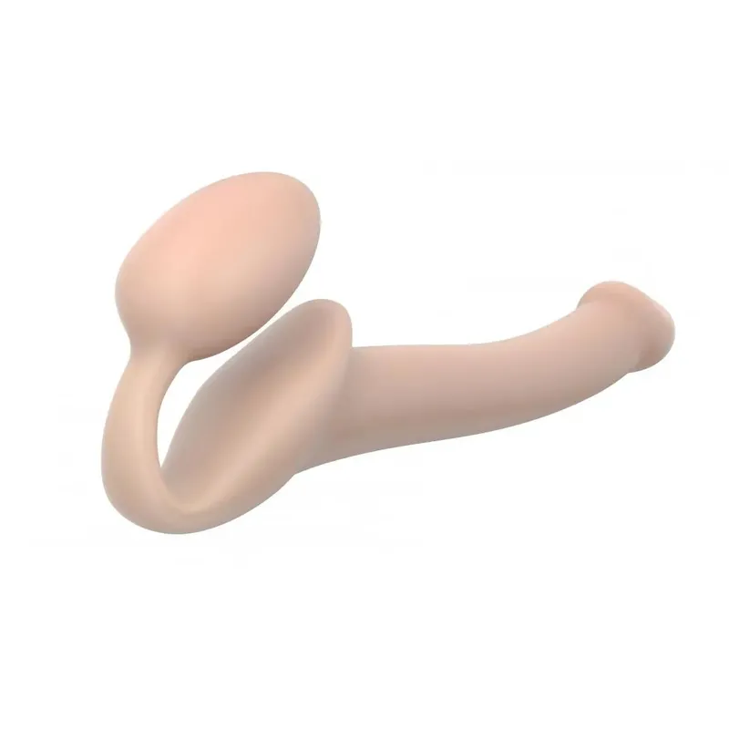 Strap On Me - Strapless Voorbind Dildo - Maat S - Beige