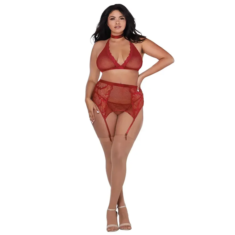 Netz-Set DR11776 garnet Größe: Queen-Size