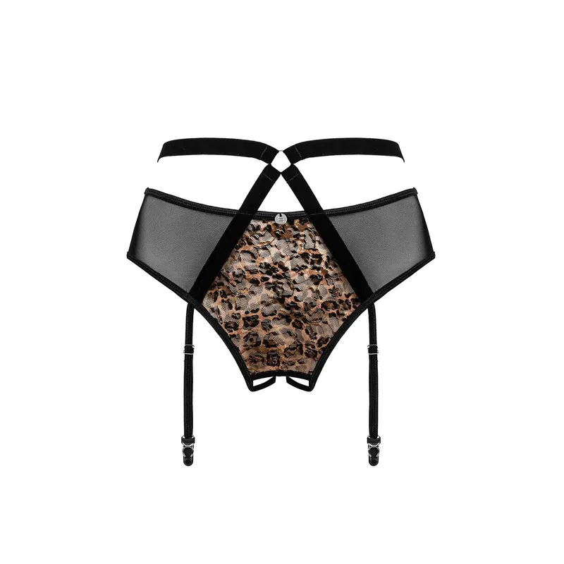 Allunes Crotchless Garter Belt Größe: S/M