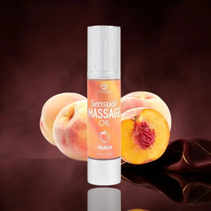Secretplay Massageöl Pfirsich - 50 ml