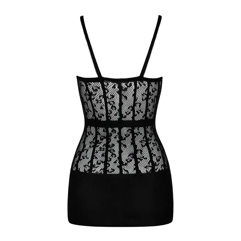 Minikleid D605 schwarz