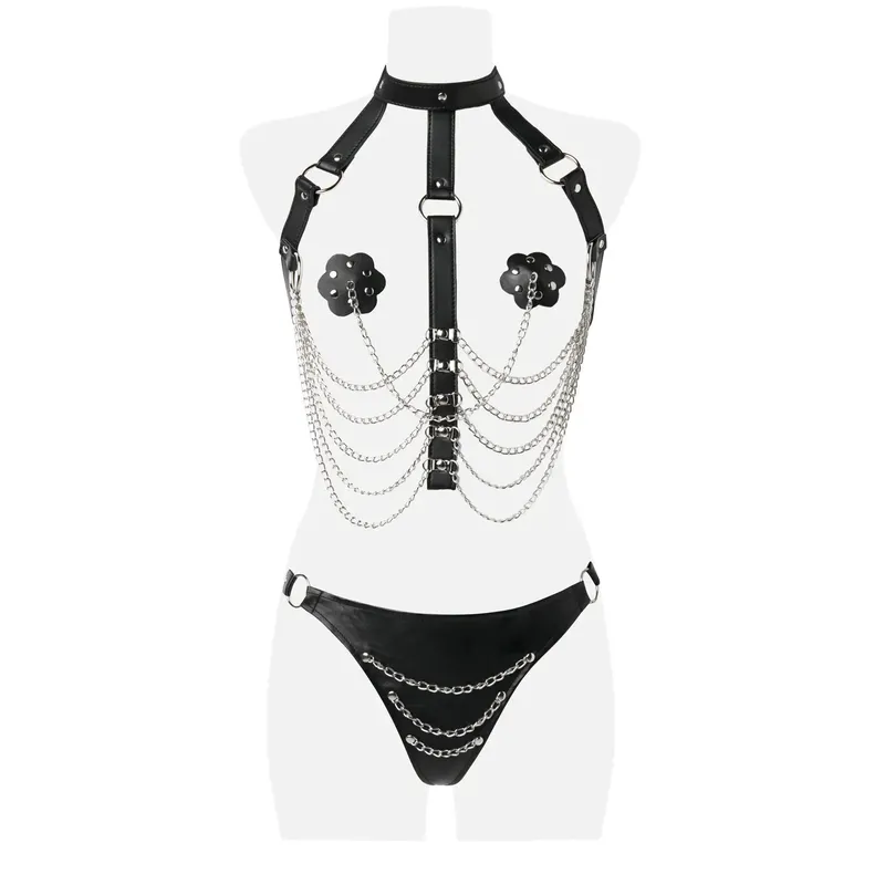 3-teiliges Kettenharness-Set 14503 - XS-XL