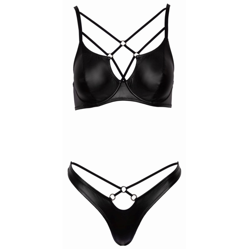 BH-Set Matt Look - Schwarz Größe: 80 B/M