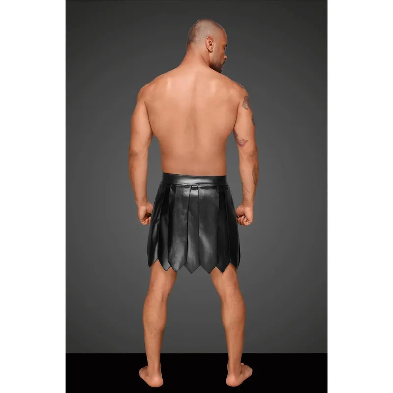 Ecoleather Gladiator Rock mit PVC Zierfalten  - XL