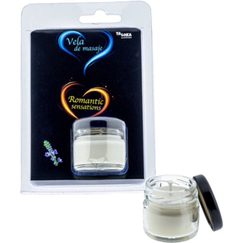 Taloka Massagekerze mit Eisenkraut - 30 ml