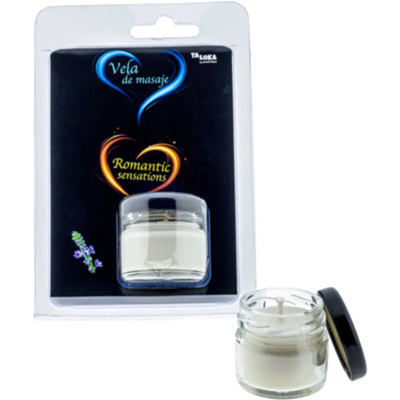 Taloka Massagekerze mit Eisenkraut - 30 ml