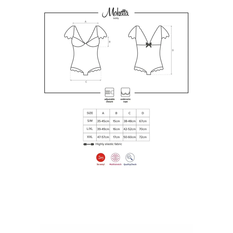 Moketta Teddy violett Größe: L/XL