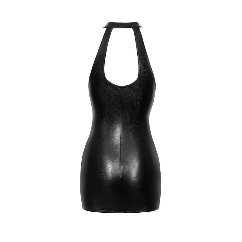 Snake Wetlook Miniklied F278 mit Reißverschluss - 3XL