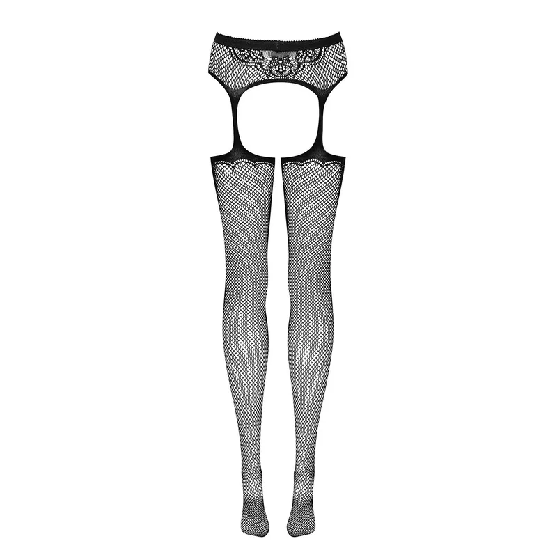 Garter Stockings S232 schwarz