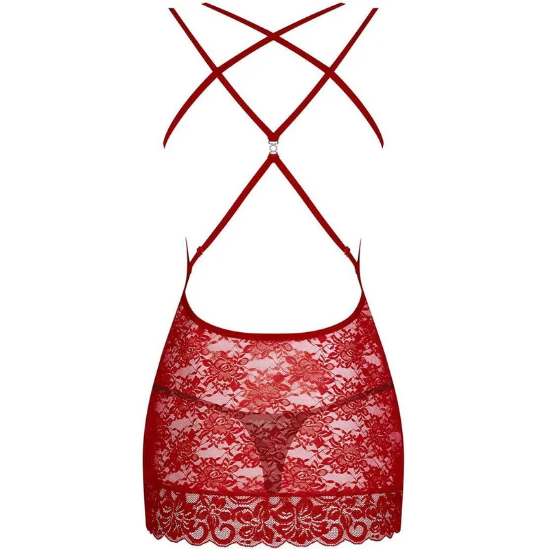 Chemise 860-CHE-3 rot - S/M