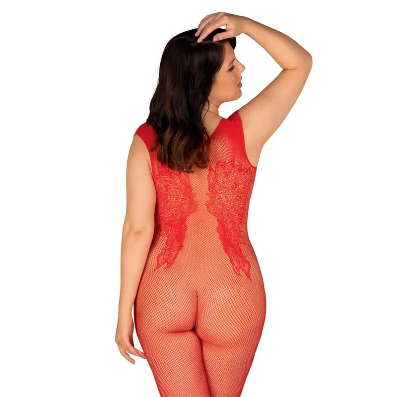 Bodystocking N112 rot - S/L