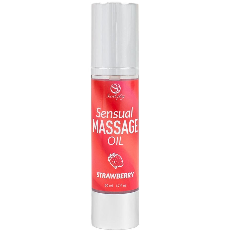 Secretplay Massageöl Erdbeere - 50 ml