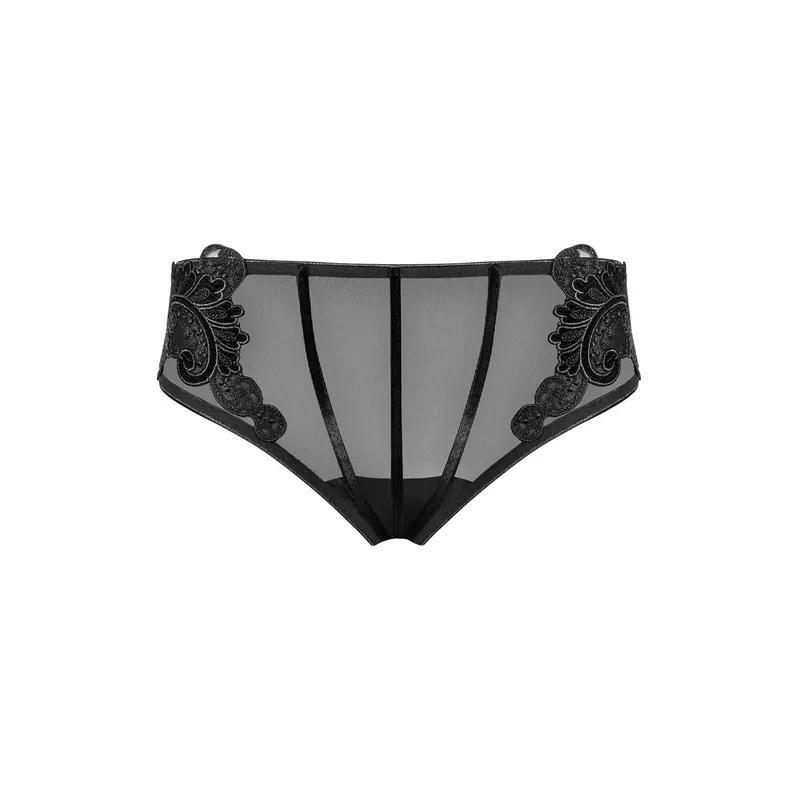 1818 Damen Tüll Slip mit Stickerei - 44