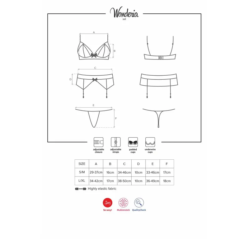 Wonderia Set Größe: S/M