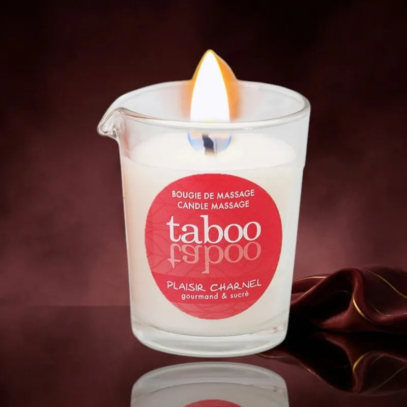 Ruf Taboo Massagekerze für Ihren Spass Charnel Kakaoblüten-Aroma - 60 gr