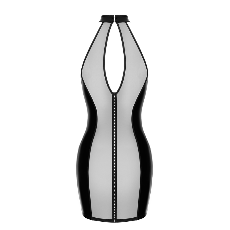 Luxuria Crystal Sheer Minikleid F370 - 3XL