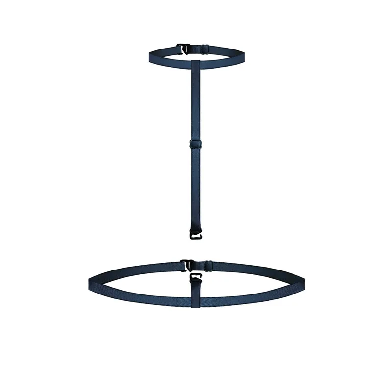 2-teiliger Chocker schwarz S/L