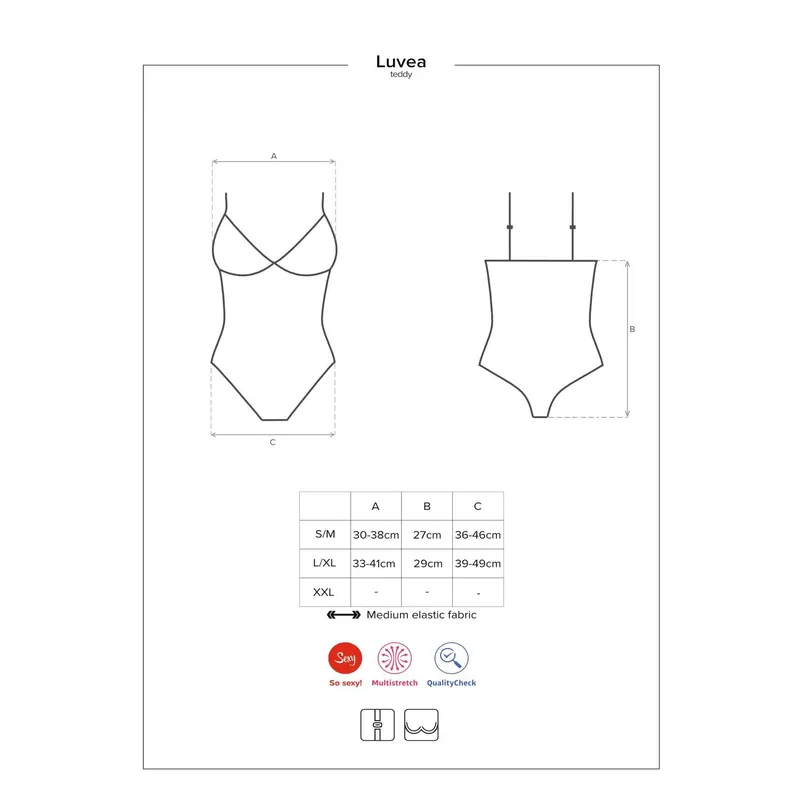 Luvae Teddy Größe: L/XL