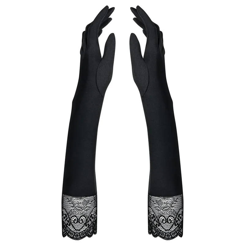 Handschuhe Miamor schwarz von Obsessive