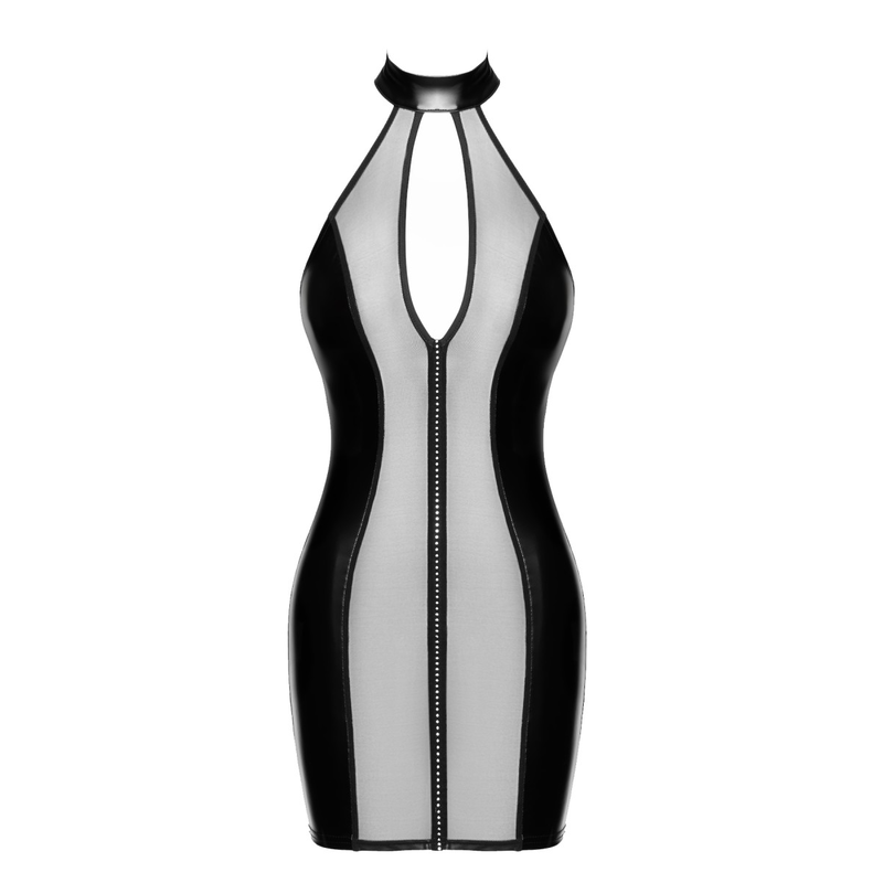 Luxuria Crystal Sheer Minikleid F370 - 3XL