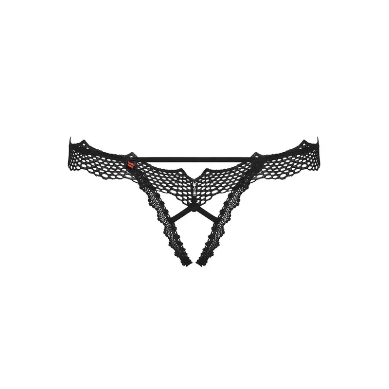 Bravelle Crotchless Thong Größe: S/M