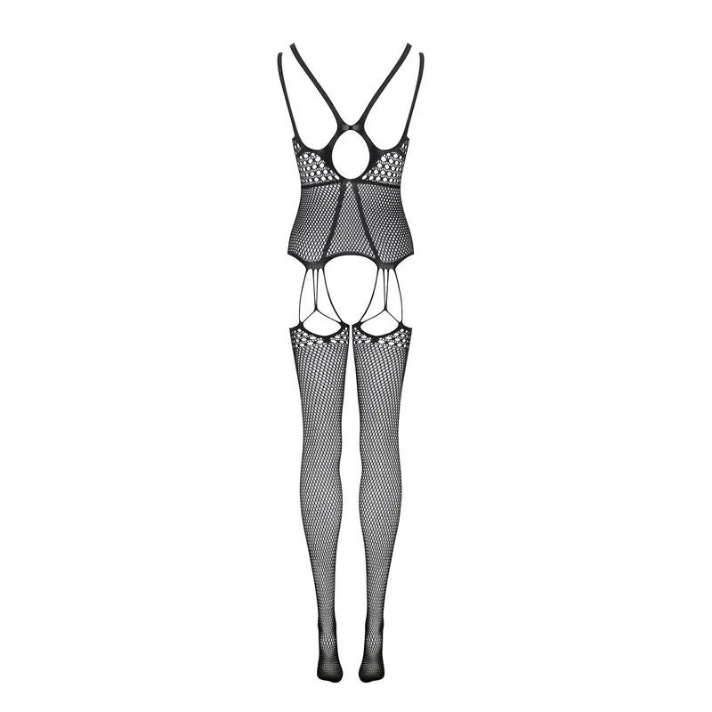 Bodystocking N117 schwarz S-L von Obsessive