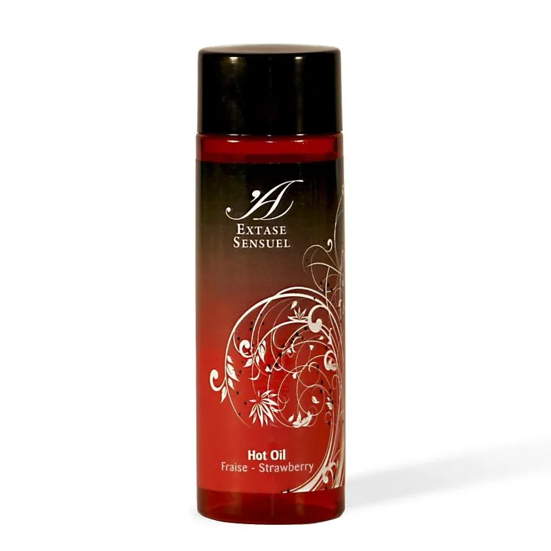 Extase Sensual wärmendes Massageöl Erdbeer - 100 ml