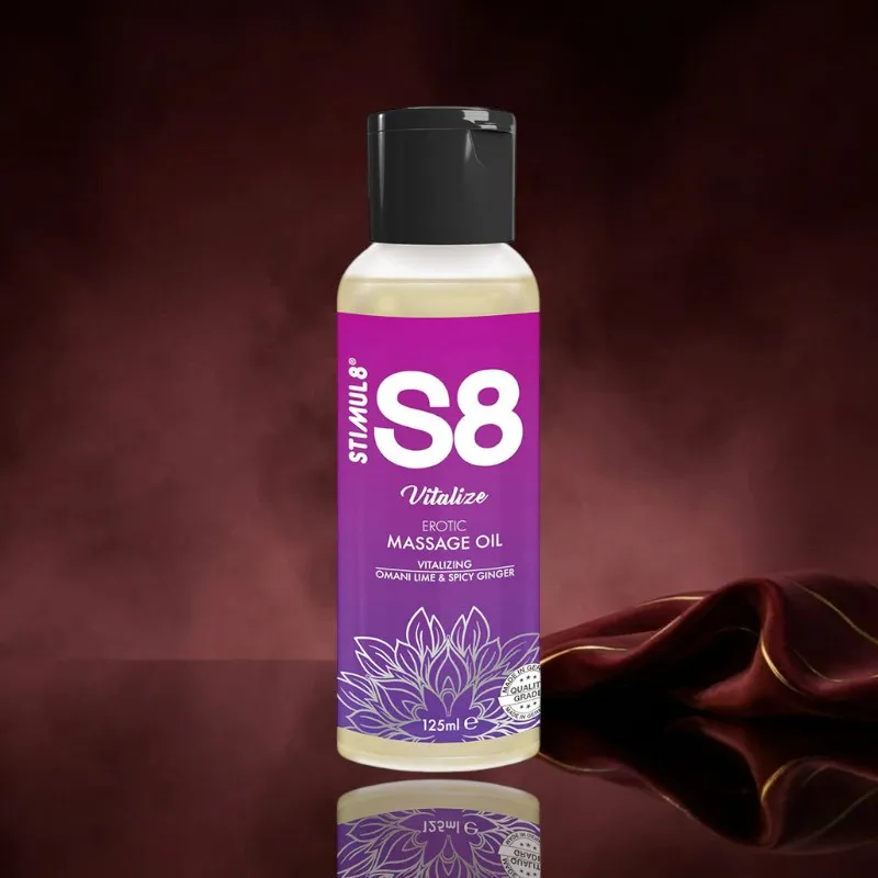 Stimul8 S8 Vitalisierendes Massageöl Limetten - 125 ml