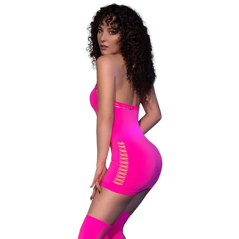 Minikleid CR4397 neonpink