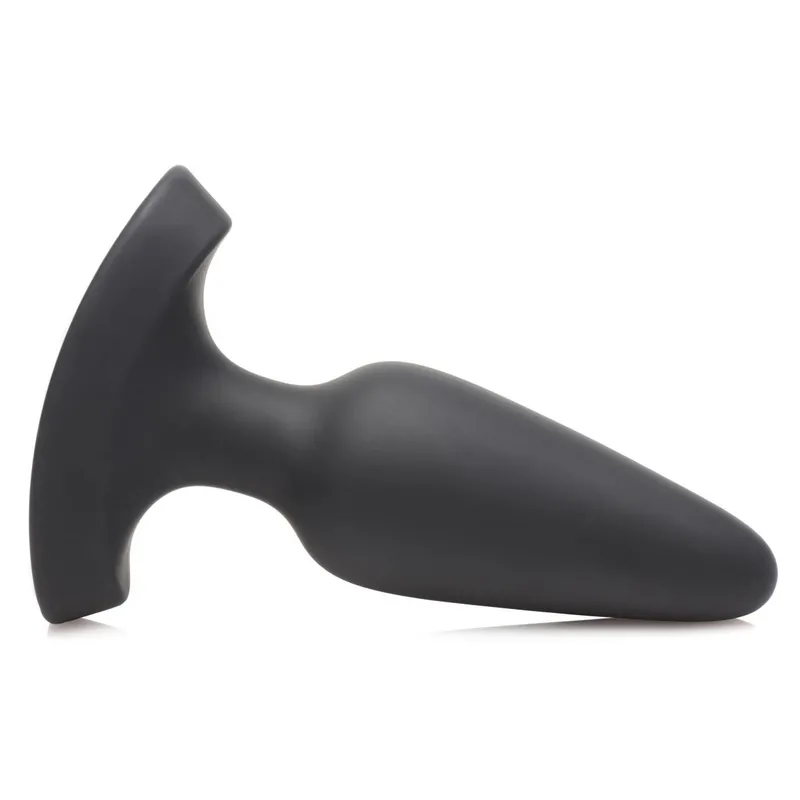 Laser Heart Silikon Analplug - Mittel