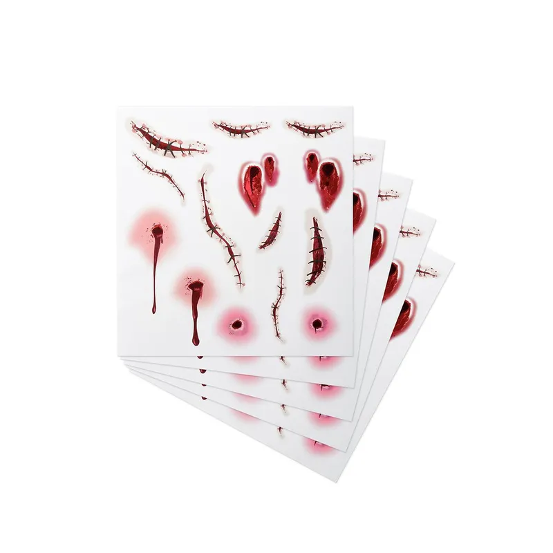 Tattoobogen Narben im 5er Pack siehe Bild OS
