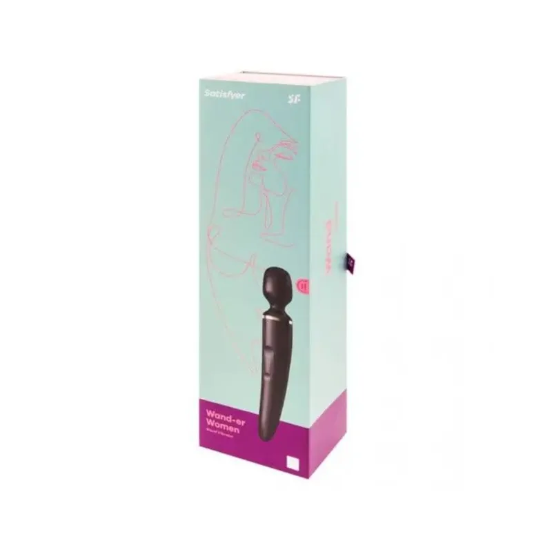 Satisfyer Wand-er Woman - Schwarz/Gold