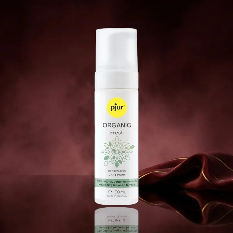 Pjur Organic Fresh erfrischender veganer Schaum Leave-On - 150 ml