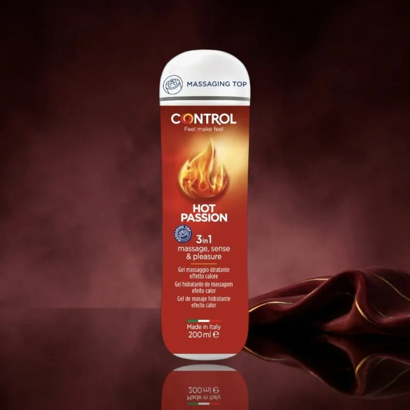 Control 3 In 1 Hot Passion Gleitgel - 200 ml