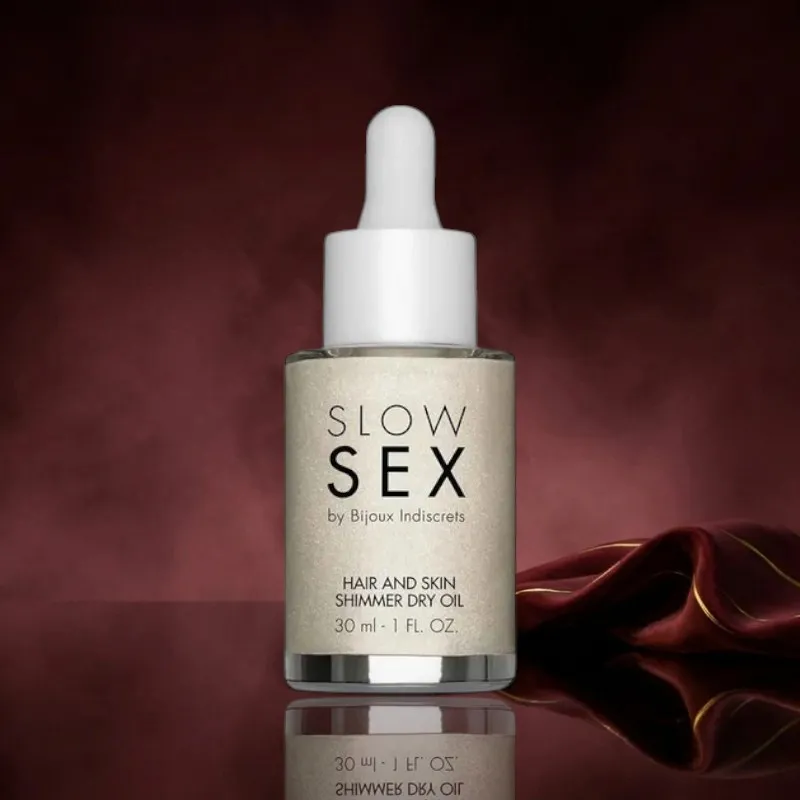 Trockenes Glitzeröl für Haut & Haar - 30 ml